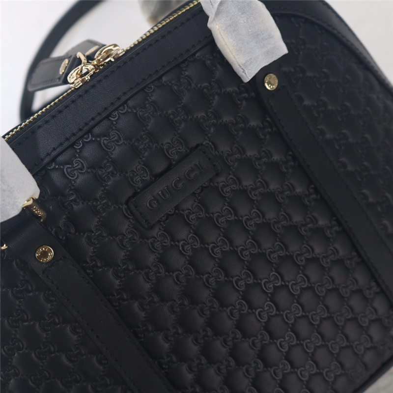 Gucci Mini Dome Handbag 449654 Black High