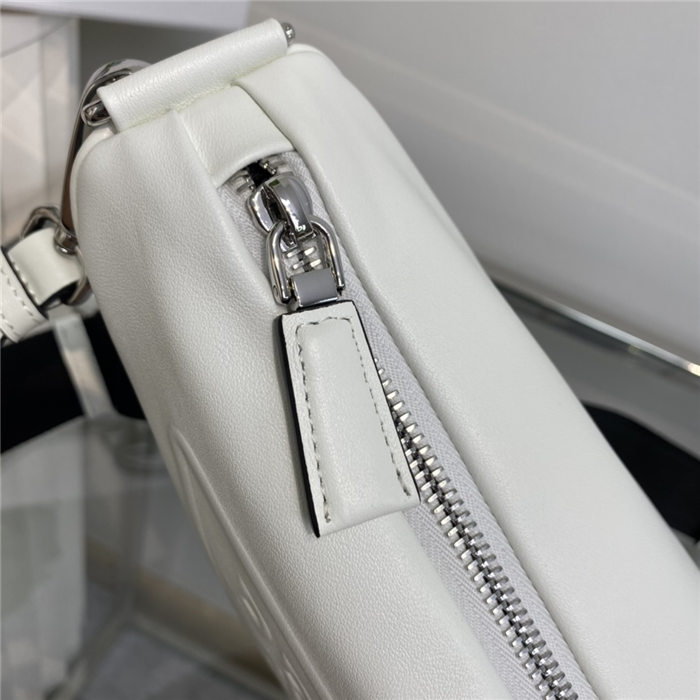 Prada Triangle shoulder bag Leather White High