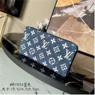 Louis Vuitton ZIPPY WALLET Monogram jacquard denim Blue M81226 High