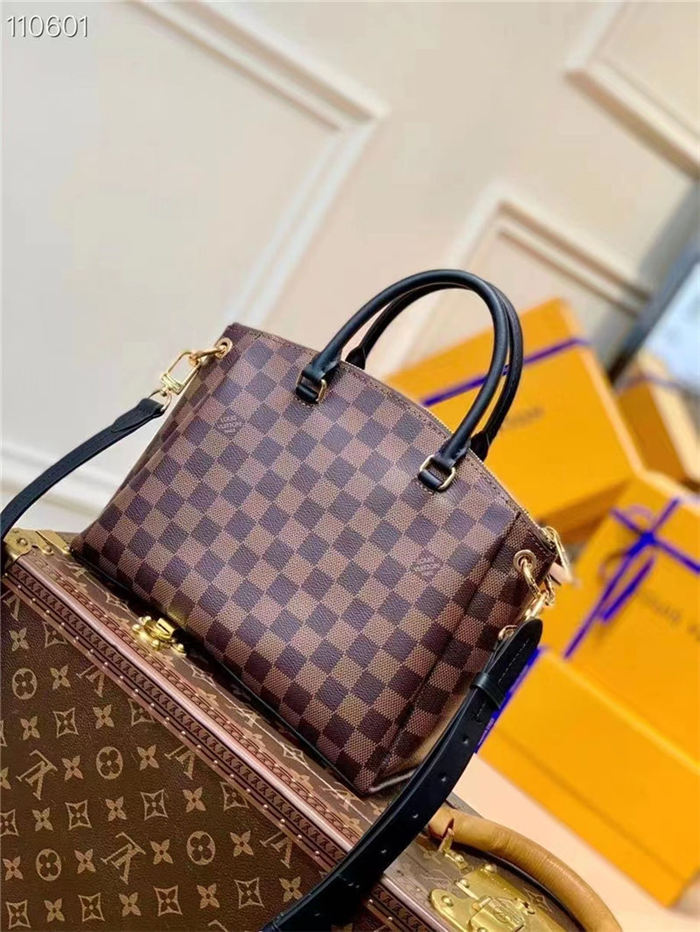 Louis Vuitton ODÉON TOTE PM Damier Ebène coated canvas M45282 High