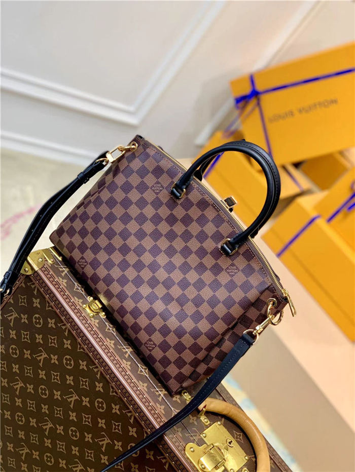 Louis Vuitton ODÉON TOTE MM Damier Ebène coated canvas M45283 High