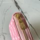 Louis Vuitton ZIPPY COIN PURSE Monogram jacquard denim Pink M81185 High