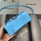 WOMEN'S HOURGLASS XS TOP HANDLE BAG Crocodile Sky Blue High