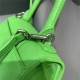 WOMEN'S HOURGLASS XS TOP HANDLE BAG Grained Leather Green High