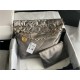 Chanel 22 SMALL HANDBAG Shiny Calfskin & Gold-Tone Metal AS3260 Ruthenium High