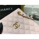 Chanel BUCKET BAG AS3176 Grained Calfskin Gold-Tone Metal Pink High