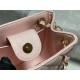 Chanel BUCKET BAG AS3176 Grained Calfskin Gold-Tone Metal Pink High