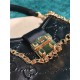 Small GG shoulder bag 675788 Black High