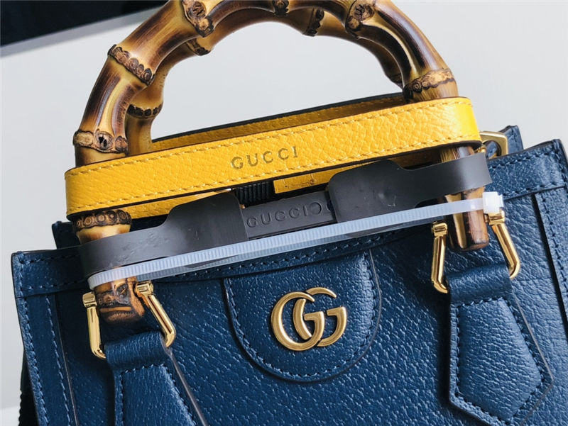 Gucci Diana mini tote bag 702732 Royal Blue High