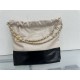 Chanel 22 SMALL HANDBAG Patchwork Shiny Calfskin & Gold-Tone Metal AS3260 High