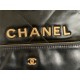 Chanel 22 MEDIUM HANDBAG Shiny Calfskin & Gold-Tone Metal AS3261 Black High