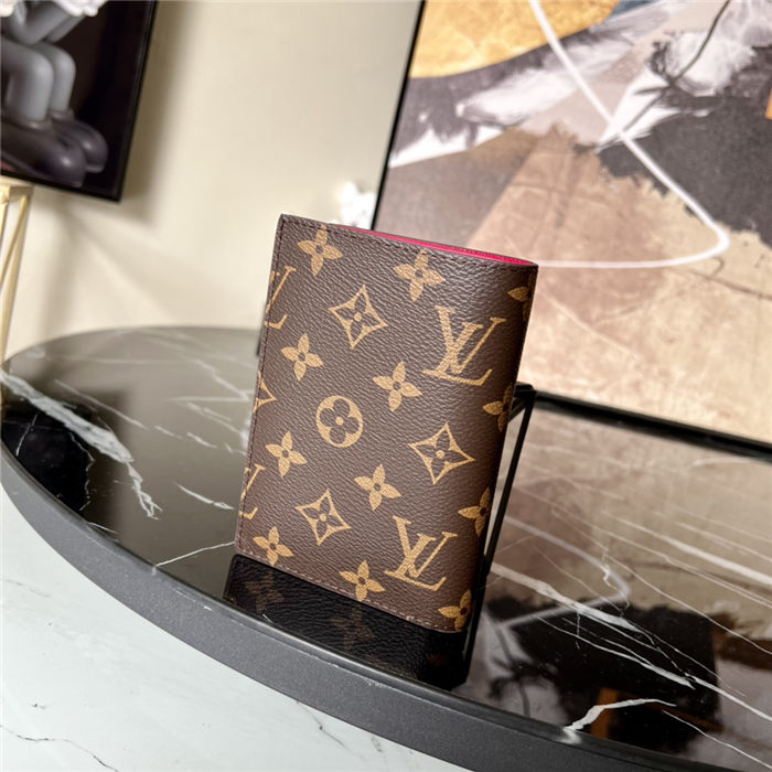 Louis Vuitton PASSPORT COVER Monogram Fuchsia High