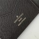 Louis Vuitton PASSPORT COVER Monogram Black High