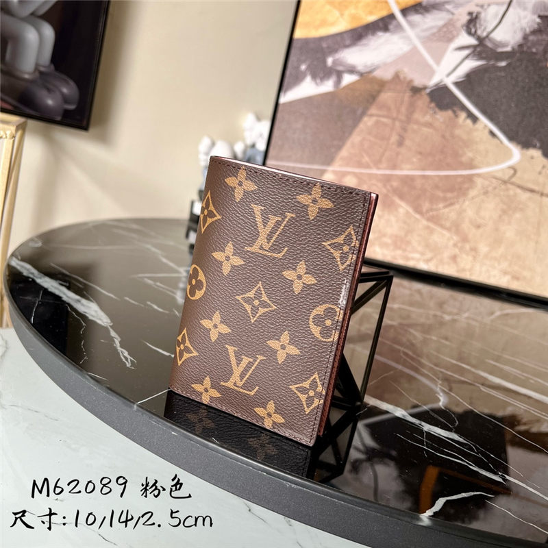 Louis Vuitton PASSPORT COVER Monogram Pink High