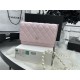 Chanel Wallet on Chain Lambskin Imitation Pearls & Gold-Tone Metal Pink High