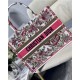 MEDIUM Dior BOOK TOTE Embroidery Butterfly High