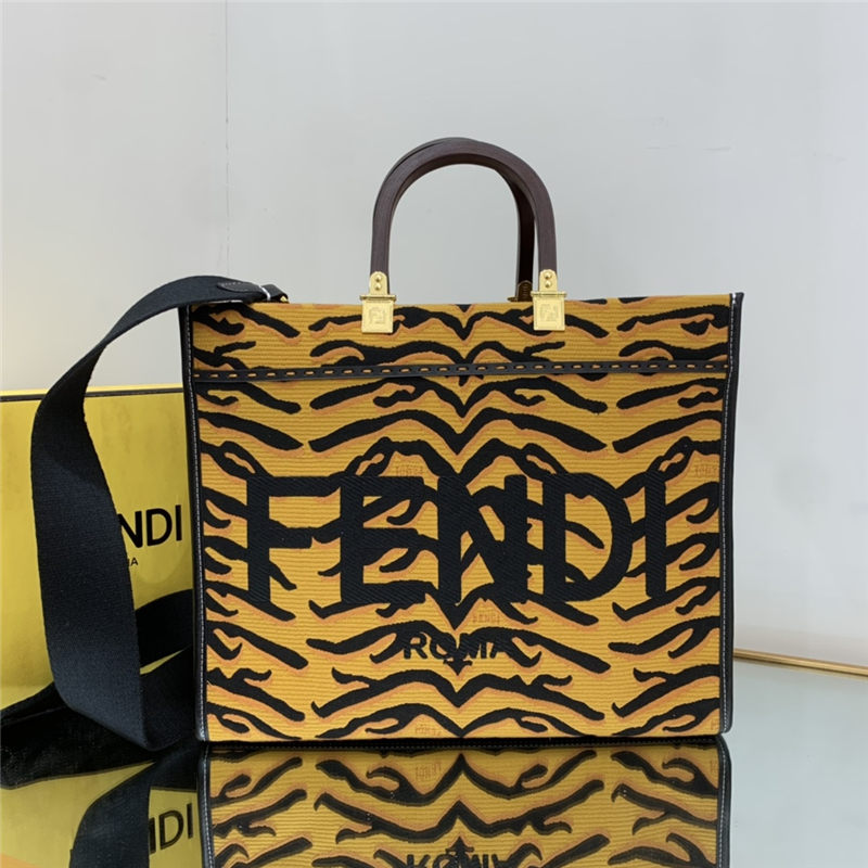 MEDIUM Fendi SUNSHINE Shopper bag from the Spring Festival Capsule Collection High