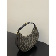 Fendigraphy Small Leather Bag FF High