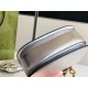 Gucci Bamboo 1947 mini top handle bag Silver Leather 686864 High