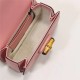 Gucci Bamboo 1947 mini top handle bag Pink Leather 686864 High