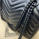 GG Marmont small matelassé shoulder bag Black High