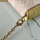 Louis Vuitton FÉLICIE POCHETTE Monogram Empreinte Beige/Pink High