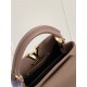 Louis Vuitton CAPUCINES MINI Taurillon Taupe M58718 High