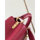 Louis Vuitton CAPUCINES MINI Taurillon Dk-Fuchsia M58718 High