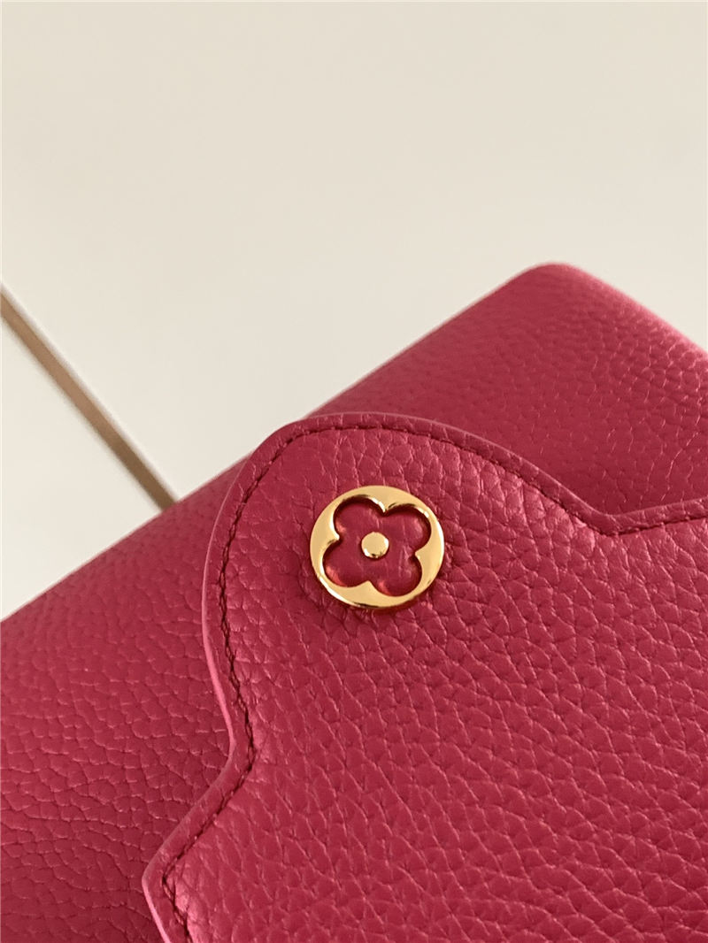 Louis Vuitton CAPUCINES MINI Taurillon Dk-Fuchsia M58718 High