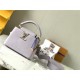 Louis Vuitton CAPUCINES MINI Taurillon Lilac M58718 High