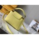 Louis Vuitton CAPUCINES MINI Taurillon/Lizard Yellow M94048 High