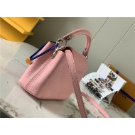 Louis Vuitton CAPUCINES MINI Taurillon/Lizard Pink M94048 High