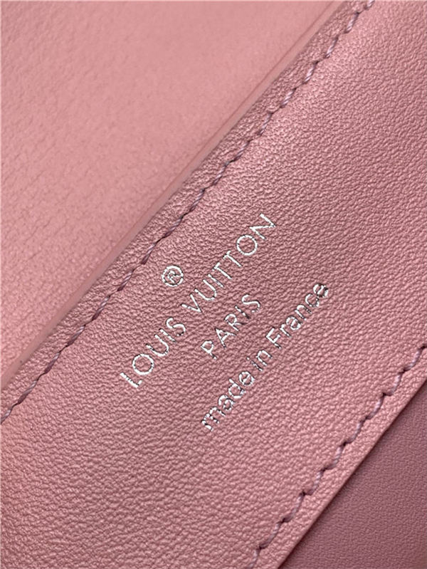 Louis Vuitton CAPUCINES MINI Taurillon/Lizard Pink M94048 High