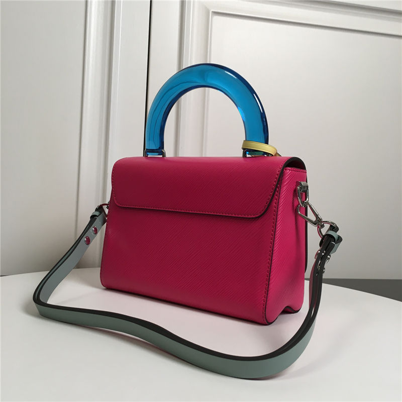 Louis Vuitton TWIST MM Epi Leather M56112 Fuchsia High