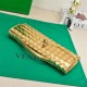 BV Long Clutch Andiamo With Handle Gold High