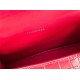 WOMEN'S HOURGLASS XS TOP HANDLE BAG Crocodile Red High