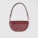 Small Leather Olympia Bag Burgundy High