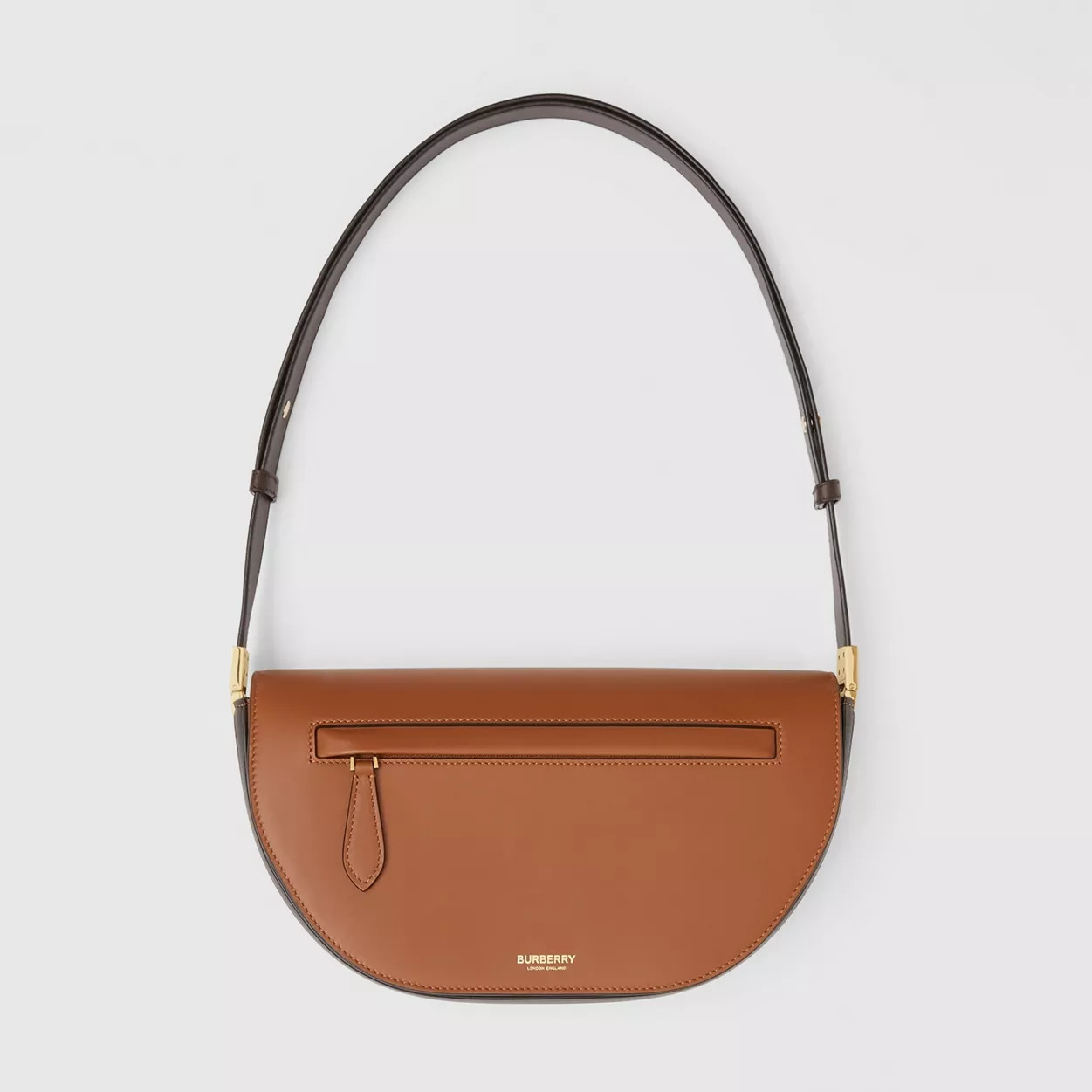 Small Leather Olympia Bag Tan High