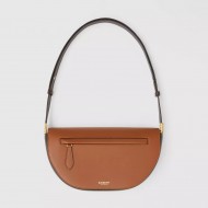 Small Leather Olympia Bag Tan High