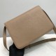 Medium Grainy Leather TB Bag Beige High