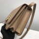 Medium Grainy Leather TB Bag Beige High