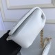 Small Quilted Lambskin Lola Bag White High