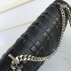 Medium Quilted Lambskin Lola Bag Black High