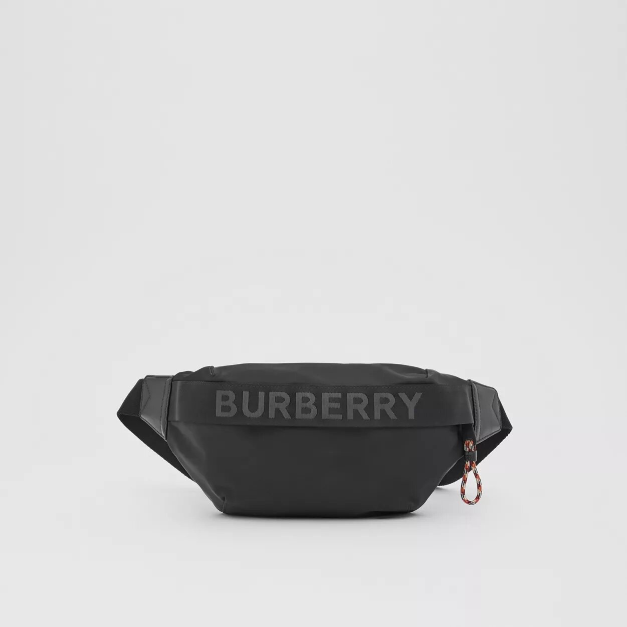 Logo Detail ECONYL® Sonny Bum Bag Black High