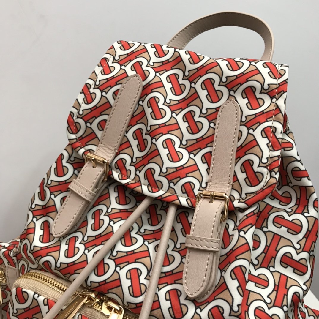 Burberry Rucksack Backpack Red High