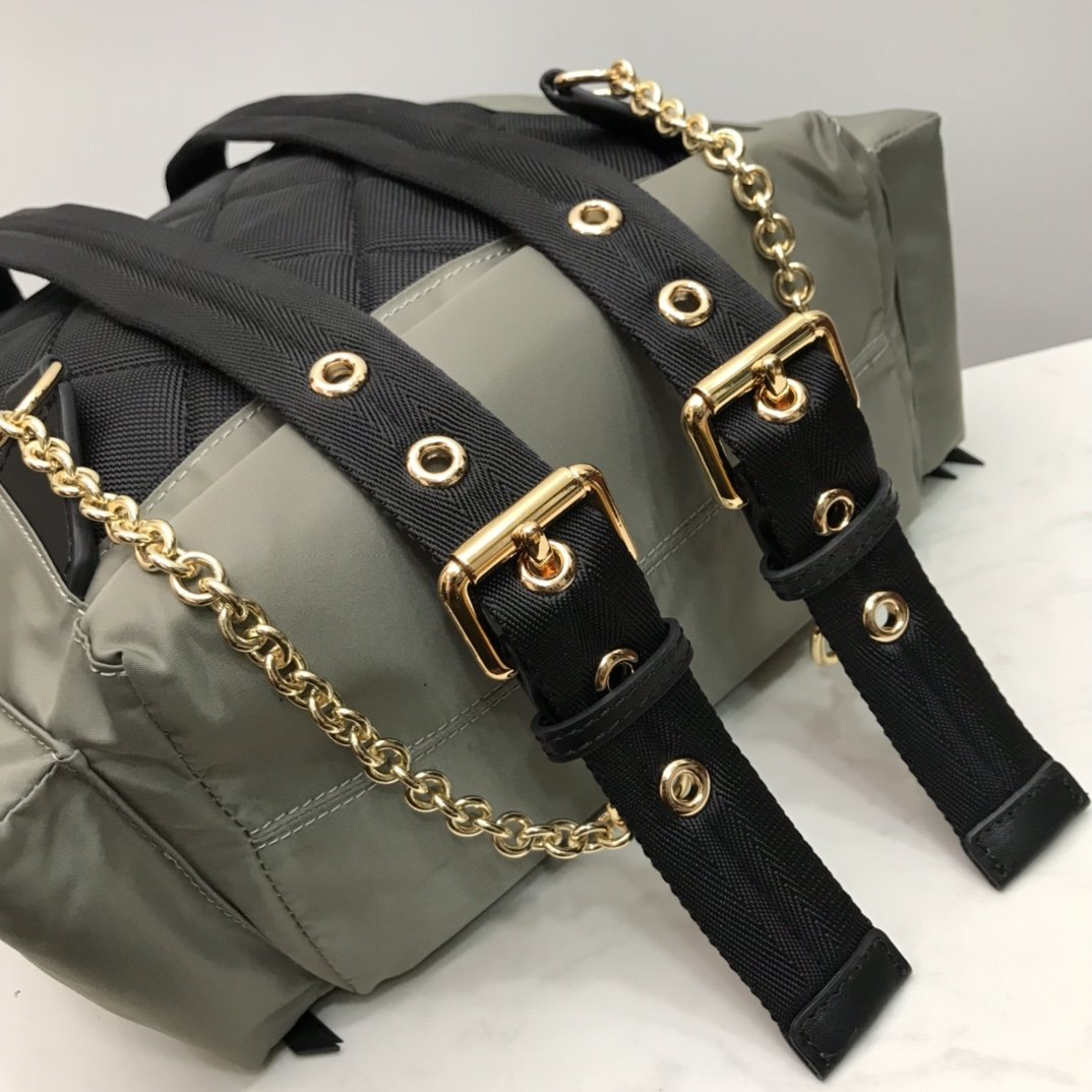 Burberry Rucksack Backpack Green High