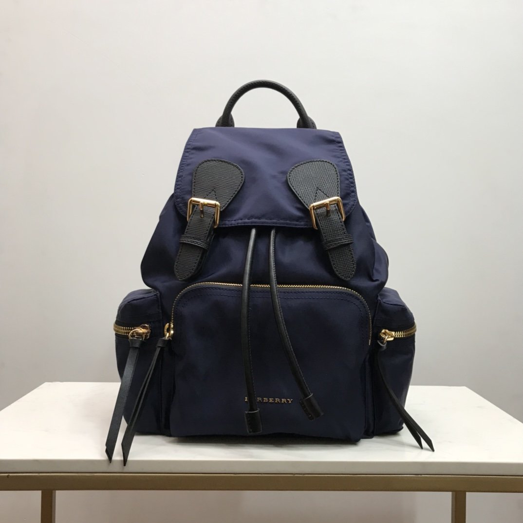 Burberry Rucksack Backpack Blue High