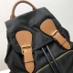 Burberry Rucksack Backpack Black Brown High