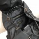 Burberry Rucksack Backpack Black Gold-Tone High