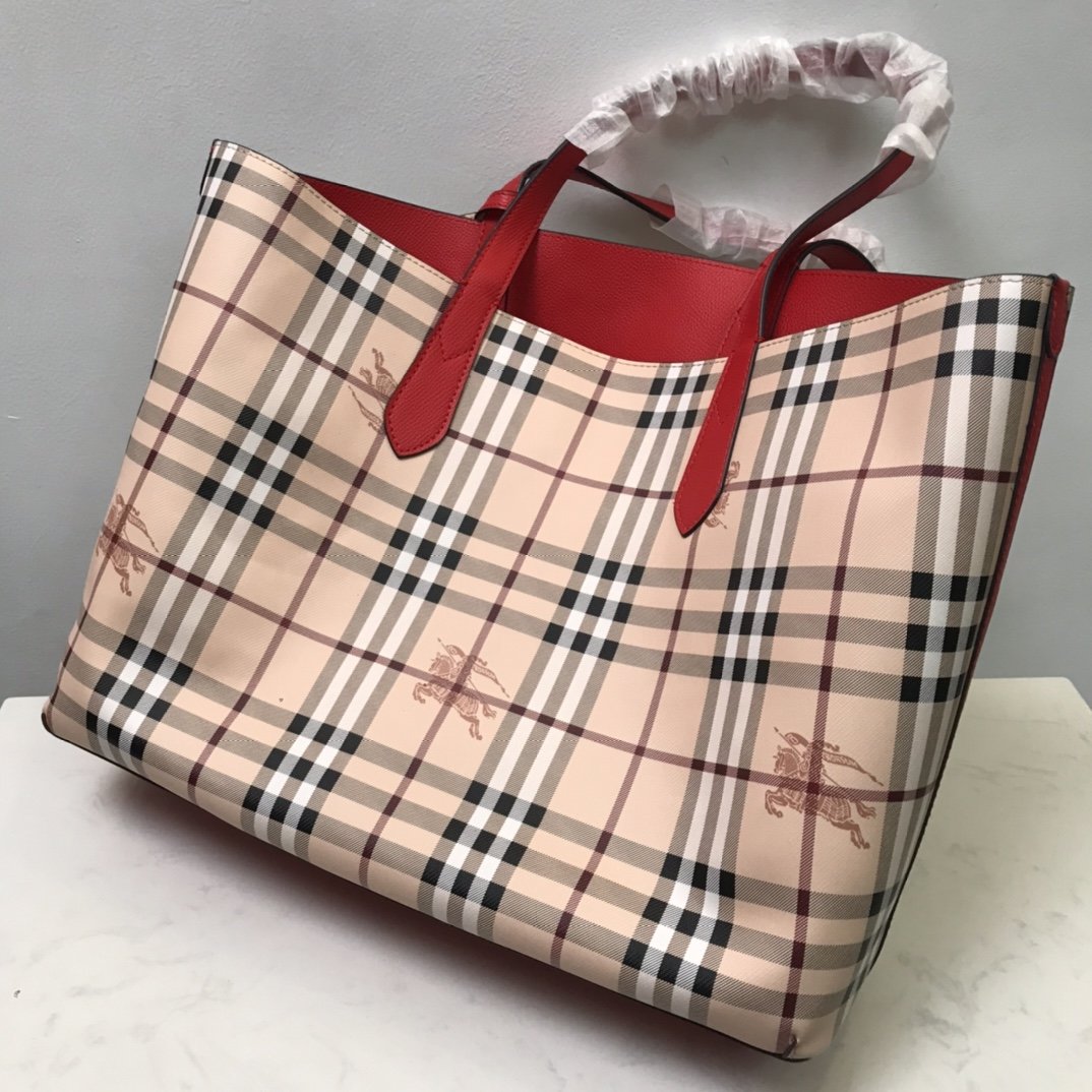 Burberry Tote Red High